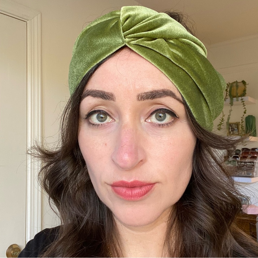 Velvet Turban Style Headband